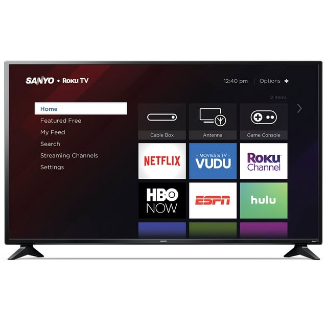 Sanyo 55" Class 4K Ultra HD (2160p) HDR Roku Smart TV (FW55R70F)