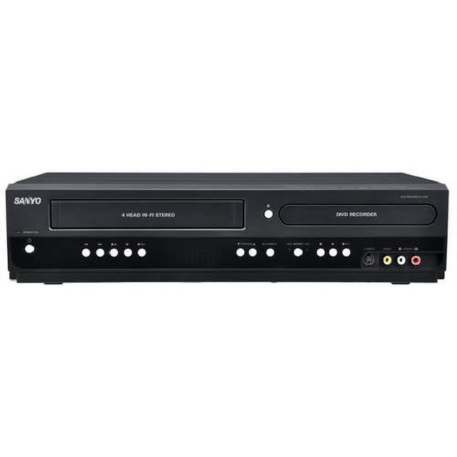 Sanyo DVD Recorder/VCR Player (FWZV475F) Used with Original Remote, Manual, AV and HDMI