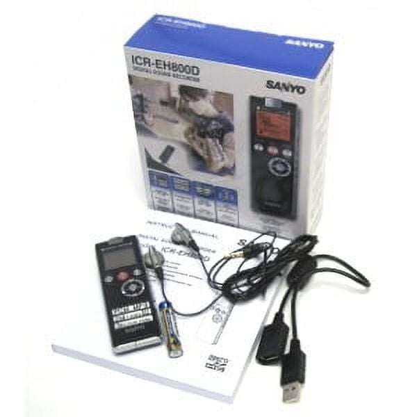 Sanyo Digital Recorder ICR-EH800D 2 GB - Walmart.com Sanyo Digital Recorder ICR-EH800D 2 GB - Walmart.com