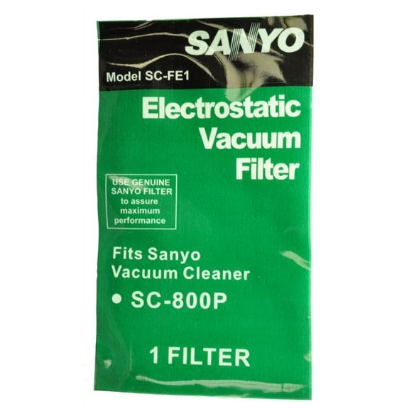 Sanyo Model SC-FE1, SC-800P Vacuum Cleaner Filter