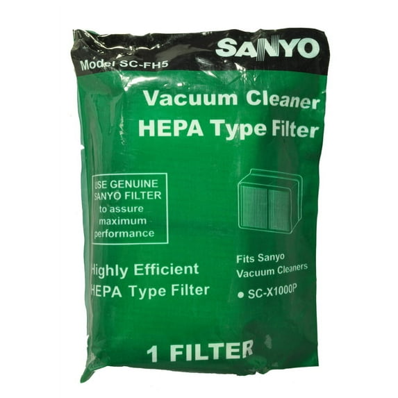 Sanyo Model SC-Z1000P, SC-FH5 Vacuum Cleaner Hepa Filter