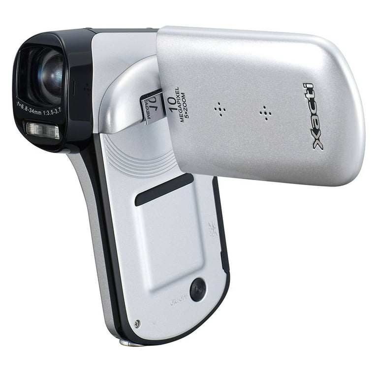 Sanyo Xacti CG10 Dual Camera HD Flash Memory Camcorder with 5x Optical Zoom  (White)