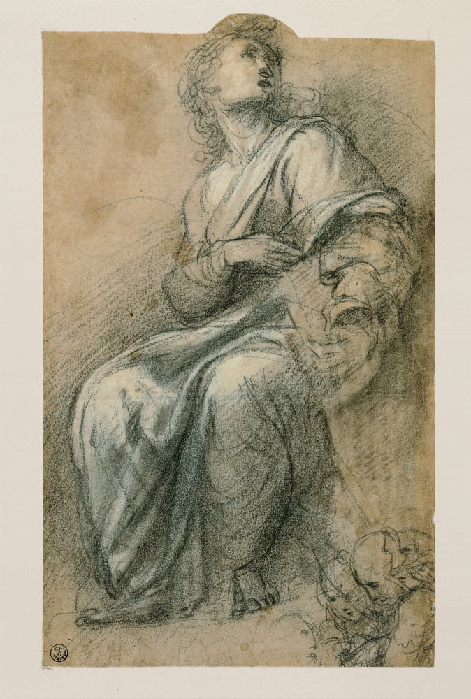 Sanzio Raffaello Canvas Art - (24 x 36)