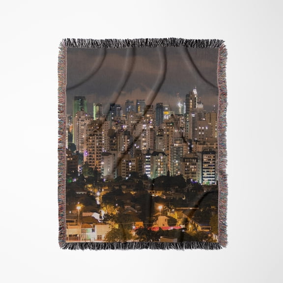 Sao Paulo, Brazil, Woven Blanket