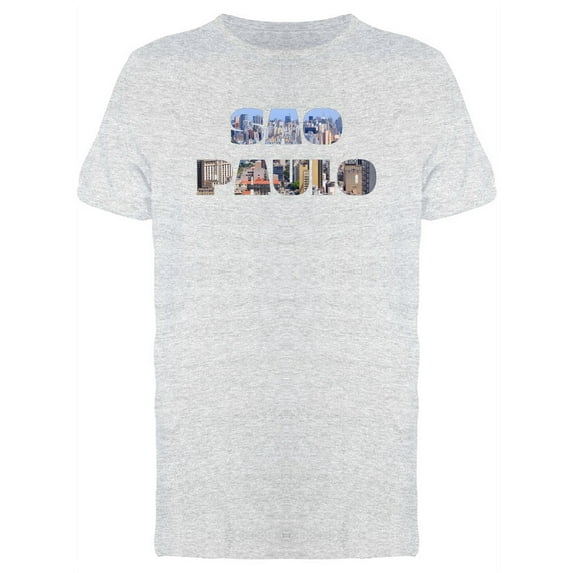 Sao Paulo Lovers Quote Tee Men's -Image by Shutterstock