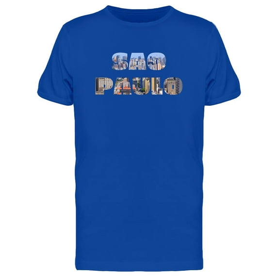 Sao Paulo Lovers Quote T-Shirt Men -Image by Shutterstock, Male x-Large
