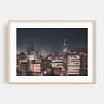 thumbnail image 1 of Sao Paulo Skyline at night - São Paulo São Paulo Brasil Photography Oak Framed Wall Art Print 24 x 36 inches, 1 of 6