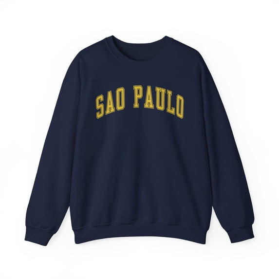 Sao Paulo Sweatshirt Gifts Crew Neck Shirt Long Sleeve Unisex