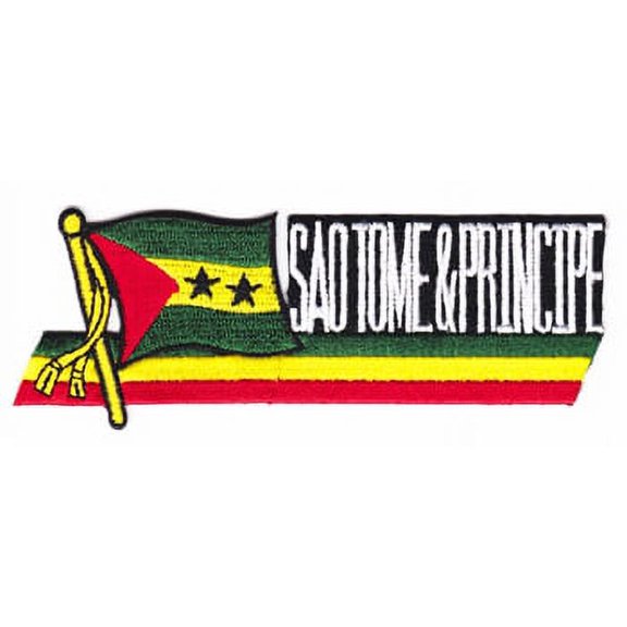 Sao Tome & Principe Cut-Out Patch
