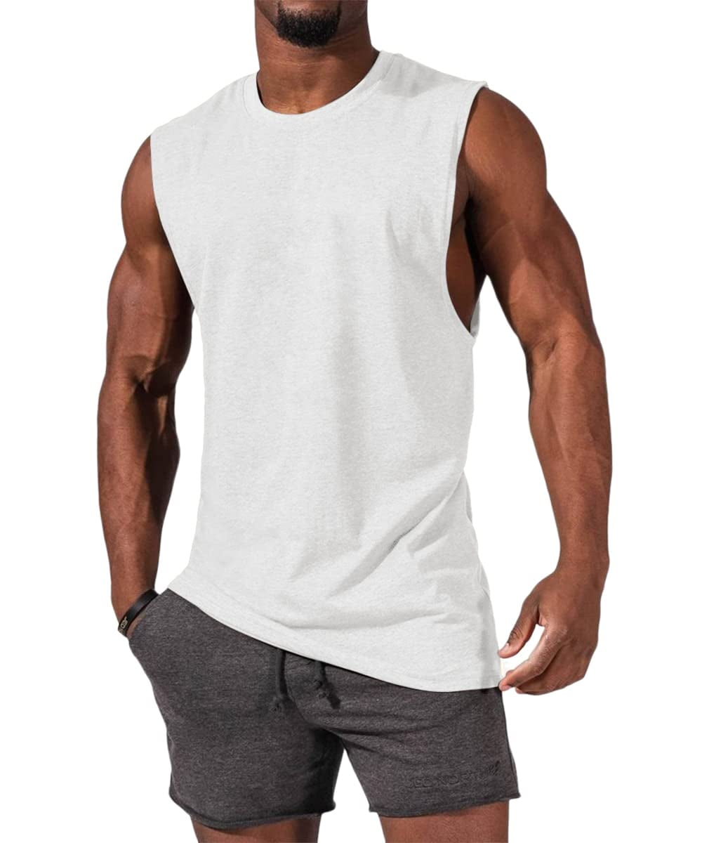 Nike Men's Pro Sleeveless Training Shirt Tank Top BV5600-100 White