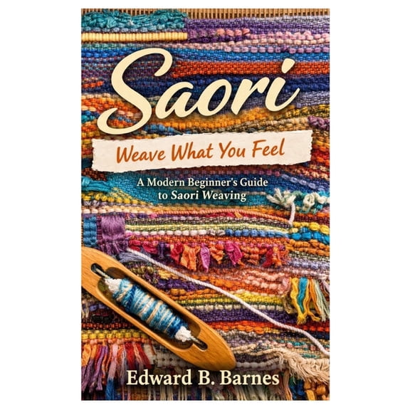 Saori Weave What You Feel: A Modern Beginner's Guide to Saori Weaving, (Paperback)