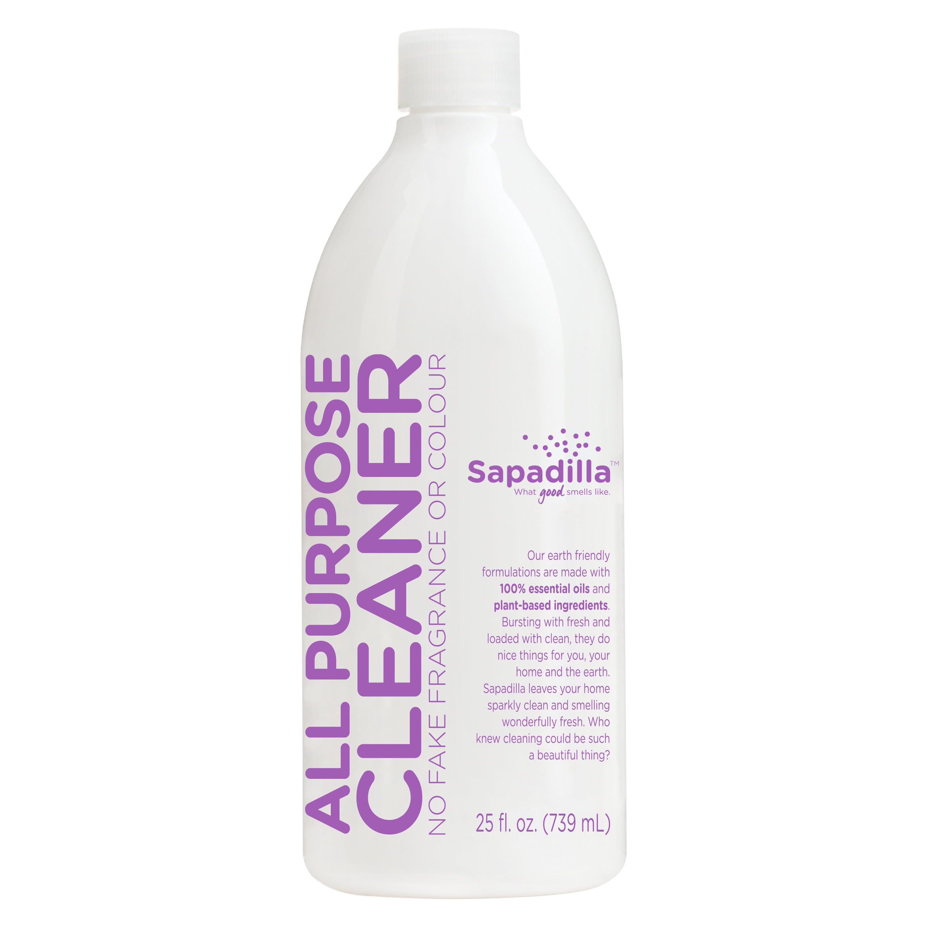 Sapadilla All Purpose Cleaner Sweet Lavender + Lime Made with 100 Pure Essential Oil Blends