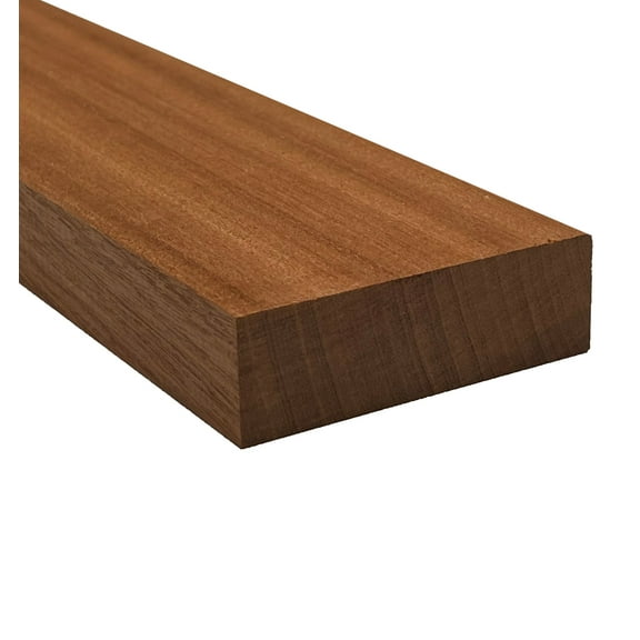 Sapele Electric/Bass Guitar Neck Blanks - 24" x 4" x 1" - Perfect Foundation for Creating Your Ideal Instrument