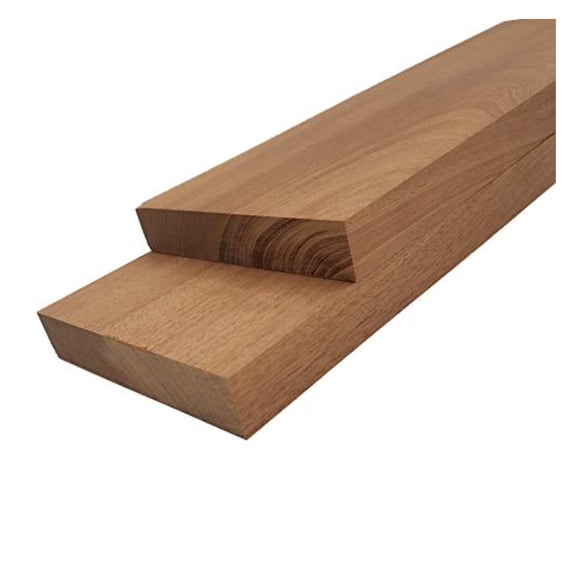 Sapele Lumber - 3/4" x 4" (2 Pcs) (3/4" x 4" x 36")