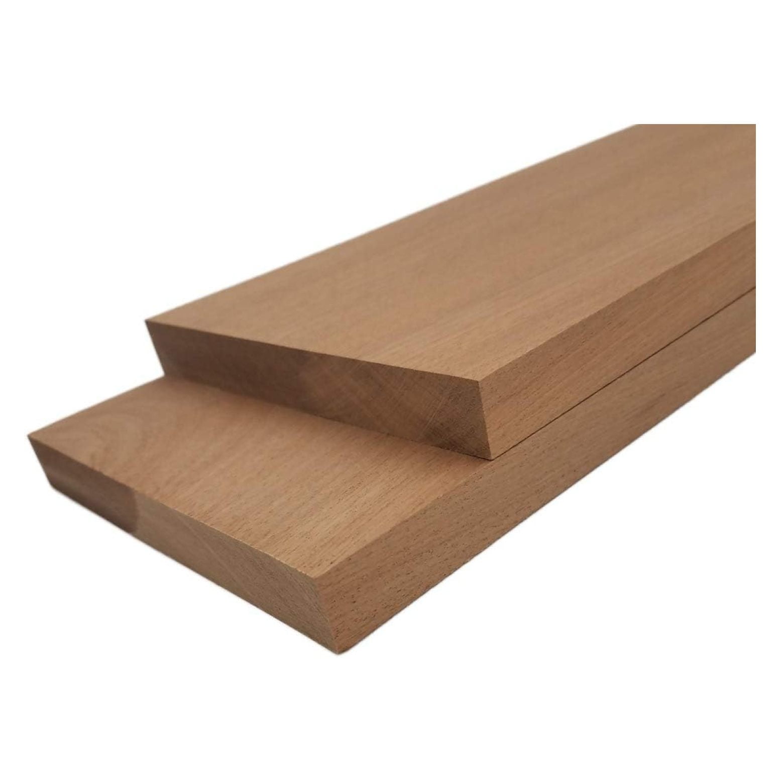 Sapele Lumber - 3/4" x 6" (2 Pcs) (3/4" x 6" x 24")