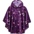 thumbnail image 1 of SaphiRose Lightweight Kids Rain Poncho Jacket Waterproof Outwear Rain Coat, 1 of 6