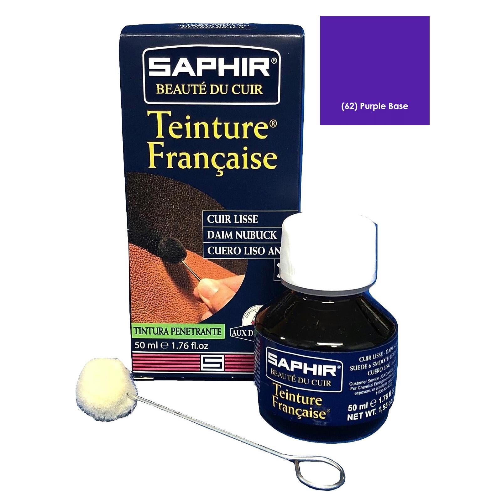 Saphir Beaute Du Cuir Teinture Francaise Leather and Suede Dye 50 ml-06  Navy Blue 