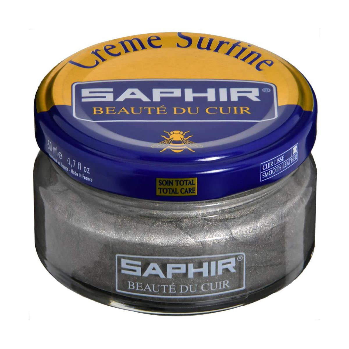 Saphir Beaute du Cuir Creme Surfine Shoe Polish 50ml Jar-08 Burgundy 