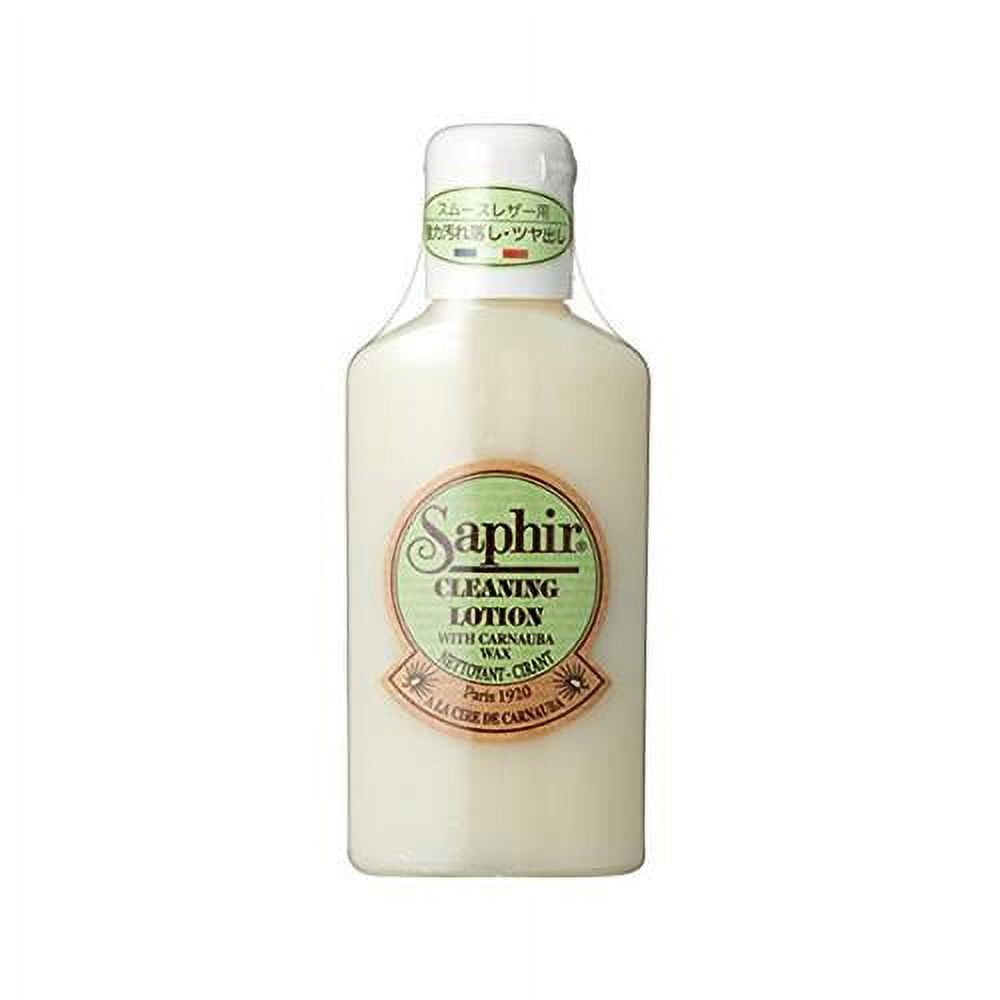 Saphir Japan Cleaning Lotion Carnuba Wax 125ml