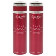 Sapil Pink Nancy - Pack of 2 , 6.76 oz Deodorant Spray