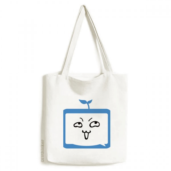 Saplings Insidious Small TV Happy Original Tote Canvas Bag Shopping Satchel Casual Handbag