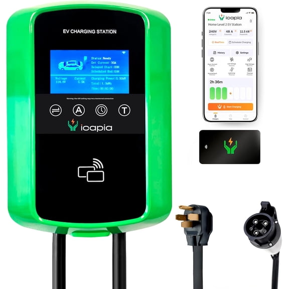 ICAPIA Sapphire - Home Level 2 EV Charger