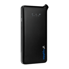 Sapphire 2 4G LTE Global Portable WiFi Hotspot - Unlocked Mobile Internet Device - Matte Black - Model S2 - New