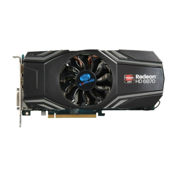 Sapphire AMD Radeon HD 6870 1GB GDDR5 SDRAM PCIE 2.0 x16 Video Card 11179-09-20G