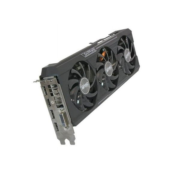 Sapphire Radeon Nitro R9 390 8GB GDDR5 DVI-D/HDMI/Triple DP Tri-X OC Version (UEFI) PCI-E Graphics Card 11244-00-20G