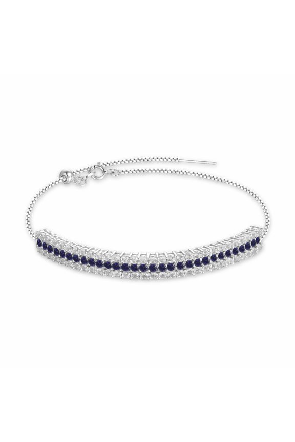 Sapphire Cuff Bracelet