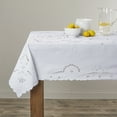 thumbnail image 1 of Sapphire Embroidered Design Tablecloth Size: 60" Round, Color: White, 1 of 4
