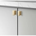 thumbnail image 1 of Sapphire Hexa 1-1/2 in. Gold Modern Cabinet Knob (10-pack), 1 of 2