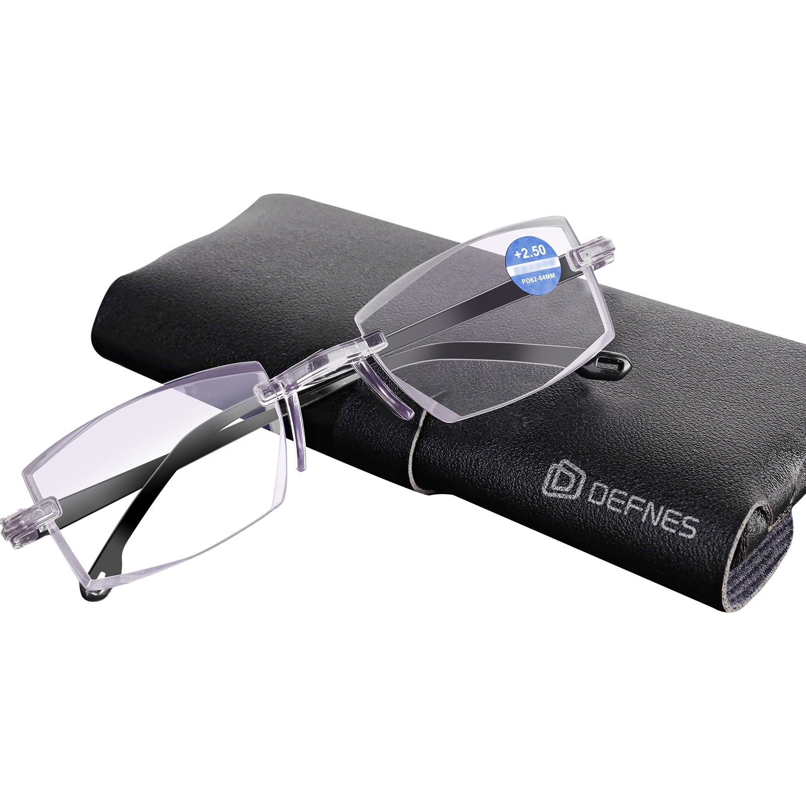 Sapphire High Hardness Anti Blue Progressive Myopia Reading Glasses for Men and Women 4.0 Walmart