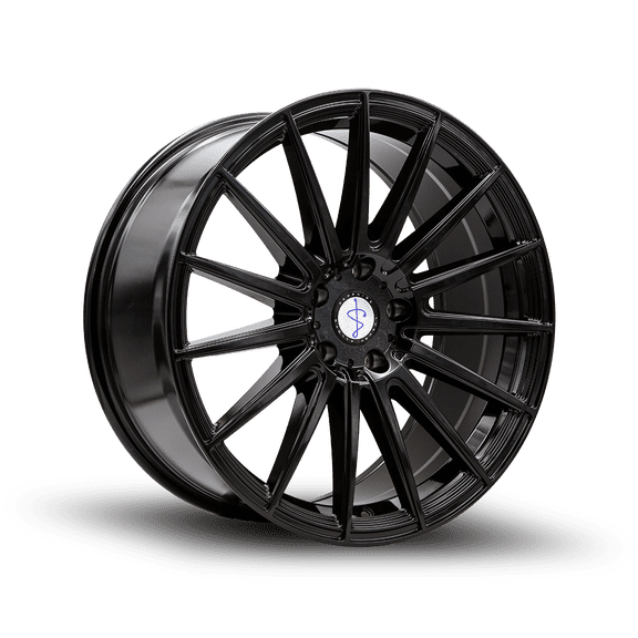 Sapphire Luxury Alloys SX03 22x9 +20 Gloss Black Wheel 5x115 (QTY 1)