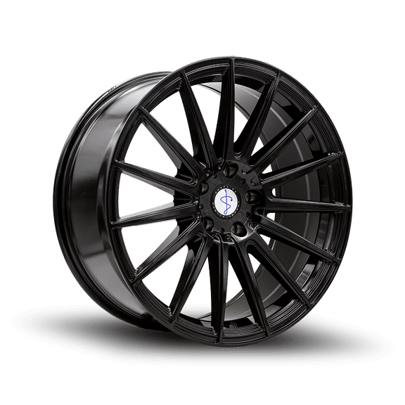 Sapphire Luxury Alloys SX03 22x9 +35 Gloss Black Wheel 5x115 (QTY 1)