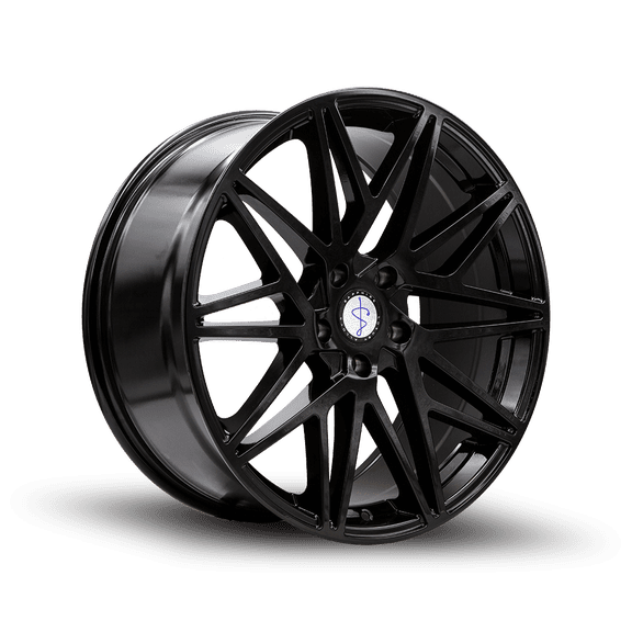 Sapphire Luxury Alloys SX05 20x9 +35 Gloss Black Wheel 5x120 (QTY 1)