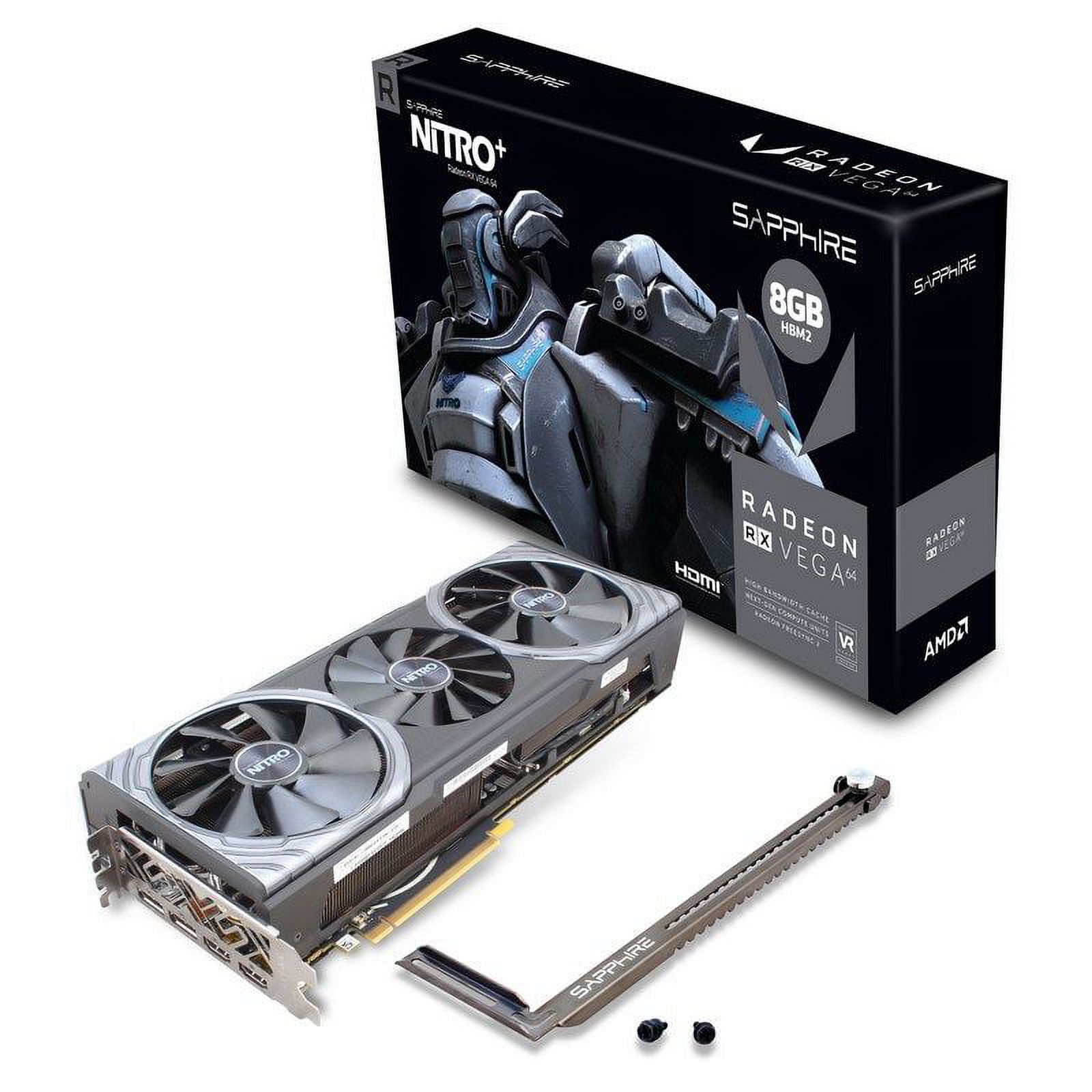 Sapphire Nitro+ Radeon RX Vega 64 8G Graphics Card