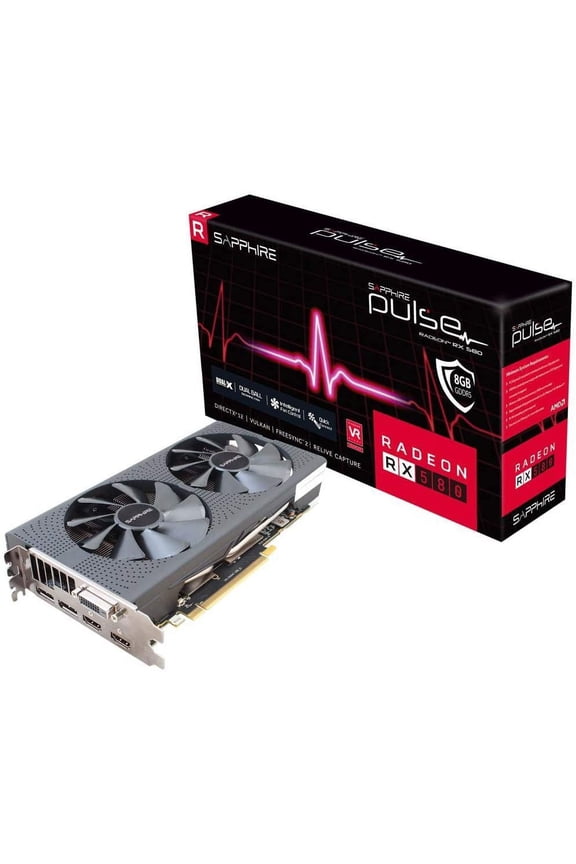 Pulse Radeon RX 580 Computer Video Card