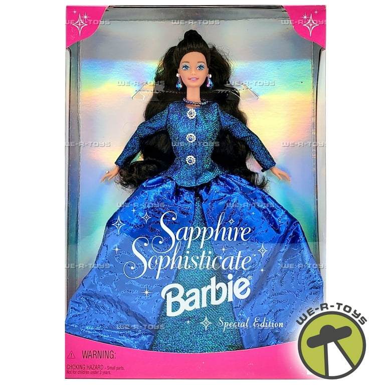 【Barbie】ソフィスケイティッド・バービー Mattel Sapphire Sophisticate Barbie Doll Fashion Toy - Walmart.com