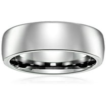 Sapphire Tungsten 7mm Classic Comfort Fit Wedding Bands Rings for Men, Size 9