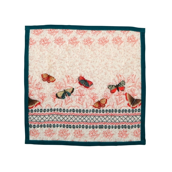 Sapphire-Web 100% Cotton Kitchen Everyday Pot Holder Heat Resistant Coaster Potholder for Cooking and Baking (8 Inch by 8 Inch)