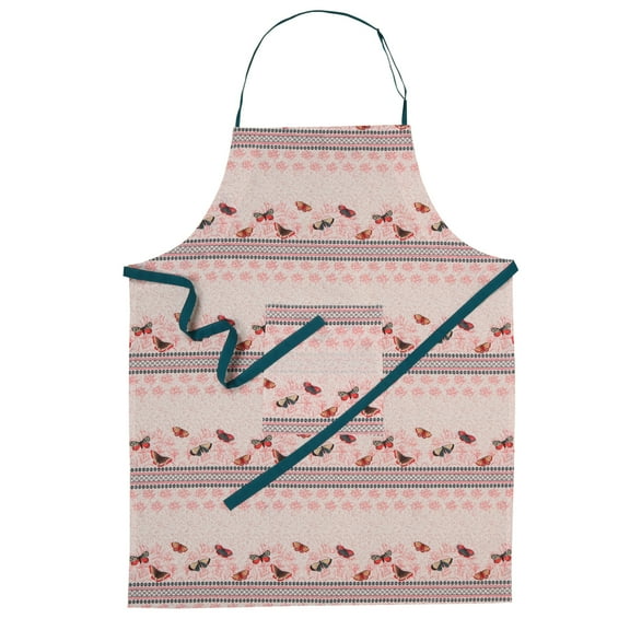 Sapphire-Web Chef Aprons for Men Women with Large Pockets, Cotton Canvas Cross Back Heavy Duty Adjustable Work Apron, (28"x33")