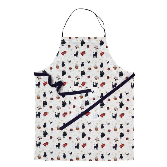 Sapphire-Web Cotton Kitchen Apron 1 Piece Multicolor Apron