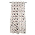thumbnail image 1 of Sapphire-Web Window Curtains Light Filtering Multicolor Window Treatment(2 Panels, 58 Inch by 43 Inch), 1 of 5