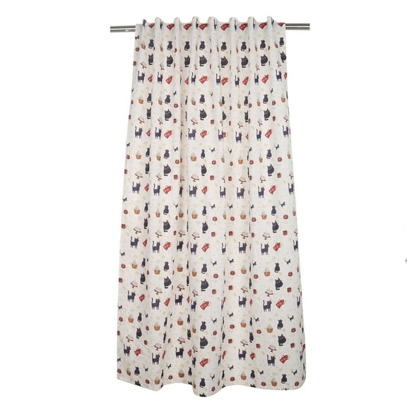 Sapphire-Web Window Curtains Light Filtering Multicolor Window Treatment(2 Panels, 58 Inch by 43 Inch)