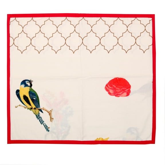 Sapphire-web Multicolor Celendula Print Pure Cotton 1 Piece Kitchen Towels 16 Inch by 18 Inch