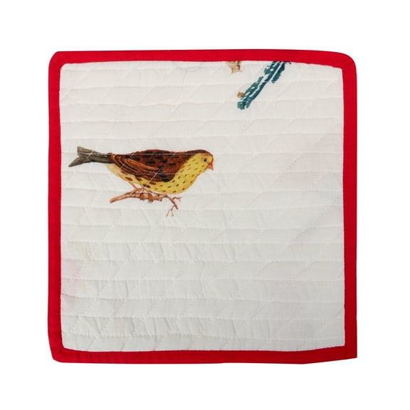 Sapphire-web Multicolor Celendula Print Pure Cotton 1 Piece Pot Holder 8 Inch by 8 Inch