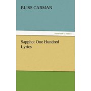 Sappho One Hundred Lyrics Paperback
