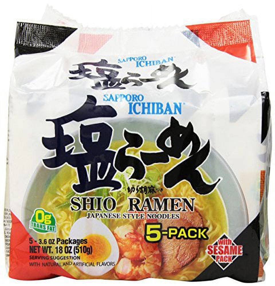 Sapporo  17.5 oz Ramen Shio Salt - Pack of 6