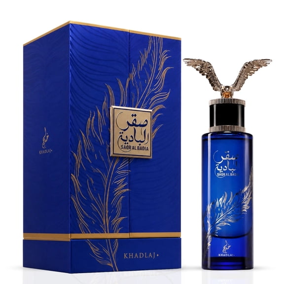Saqr Al Badiya Eau de Parfum Spray 100ml (3.4 oz) by Khadlaj